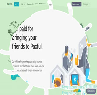 Cryptocurrency affiliate program