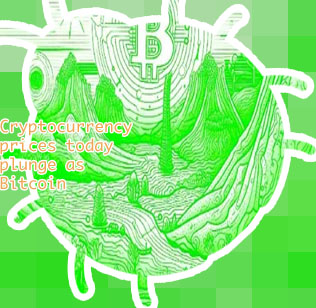 Cryptocurrency values today